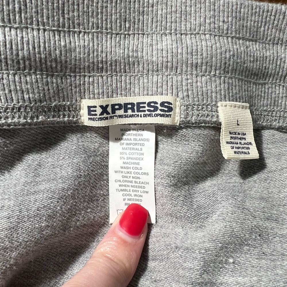 Express Y2K Cotton Mini Skirt Sz L - Picture 6 of 10